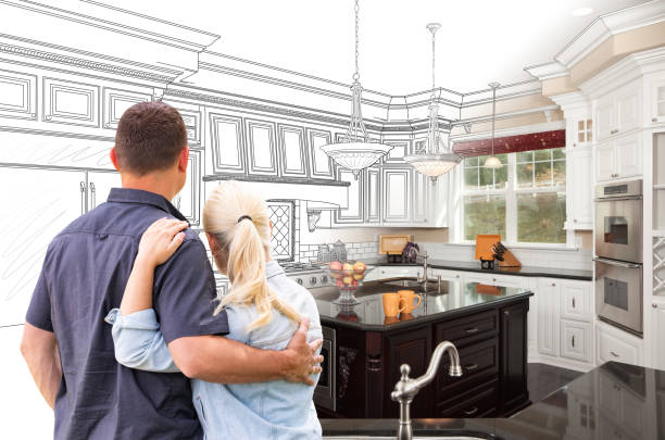 Professional Kitchen Flooring technician working in Neshanic Station, NJ